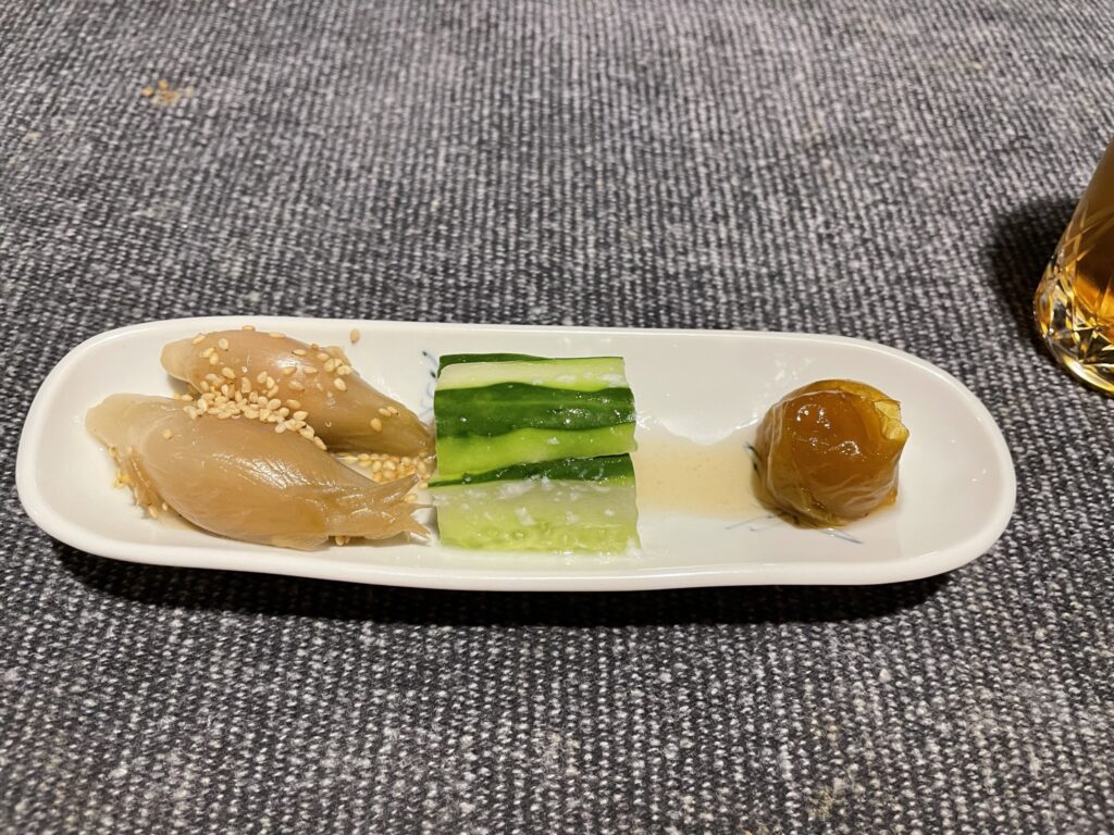 Kawanaka的餐點運用了當地食材進行醃漬（日本新潟縣十日町）