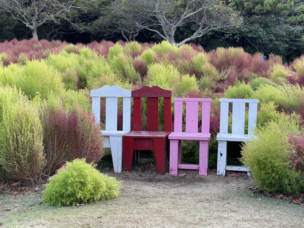 擁抱多元，象徵現代主義的反動。2（Jeju Folk Village, Korea）