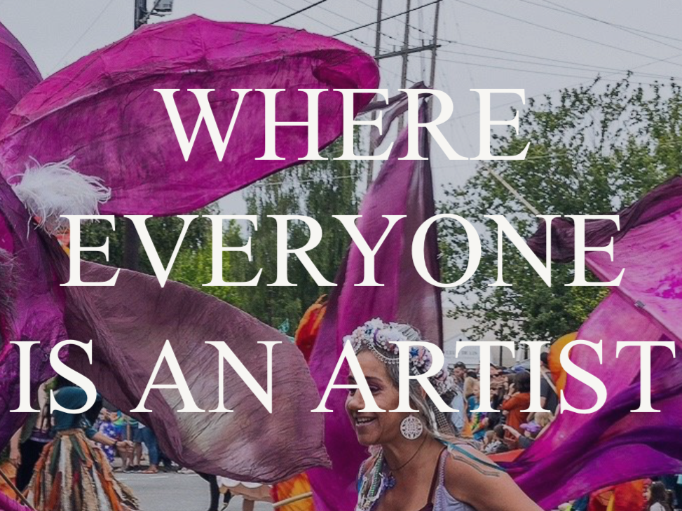 「Where everyone is an artist」是Fremont Arts Council（弗里蒙特藝術委員會）的重要理念。